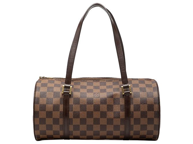 Louis Vuitton Damier Ebene Papillon 30 Handtasche Braun