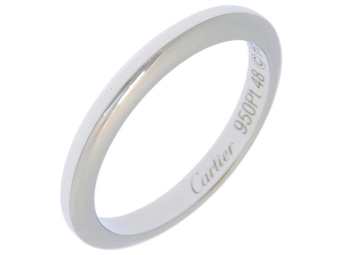 Fede nuziale Cartier in platino