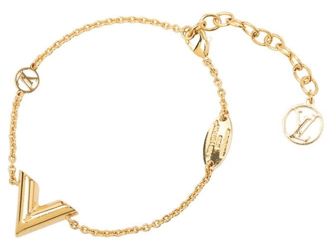 Bracciale Essential V Charm Louis Vuitton D'oro