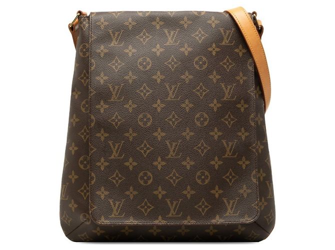Bolsa de Ombro Louis Vuitton Monogram Musette Marrom