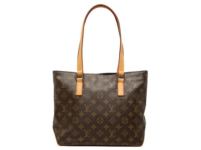 Saco Cabas Piano Monogram Louis Vuitton Marrom
