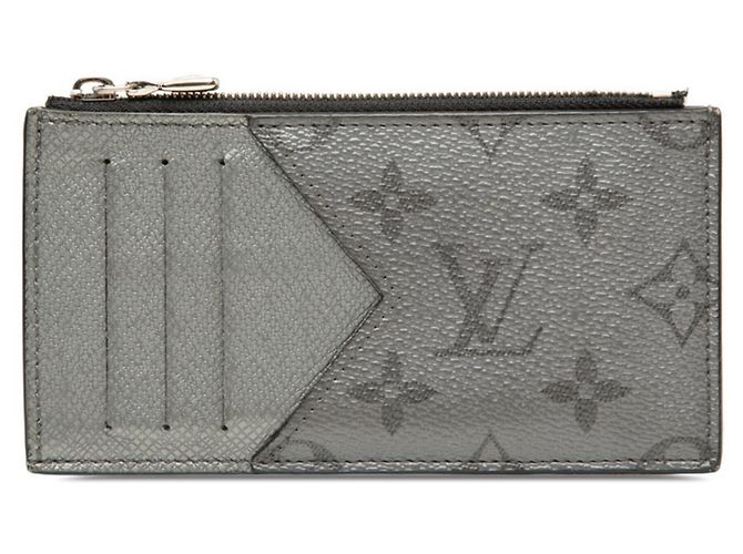 Louis Vuitton Monogram Taigarama Kartenetui Braun