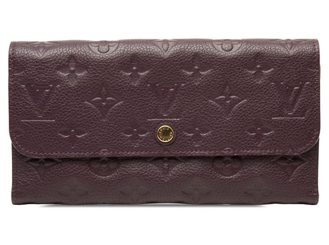 Louis Vuitton Monogram Empreinte Langbeutel Lila