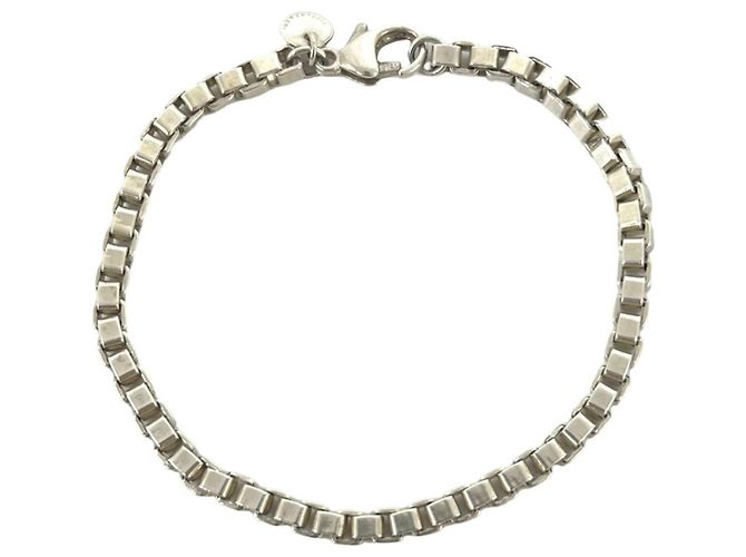 Tiffany & Co Pulsera de Dijes Tiffany Vintage Venetian Plata