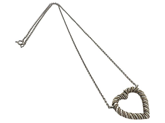 Collar Twist Heart Tiffany & Co. Plata Dorado