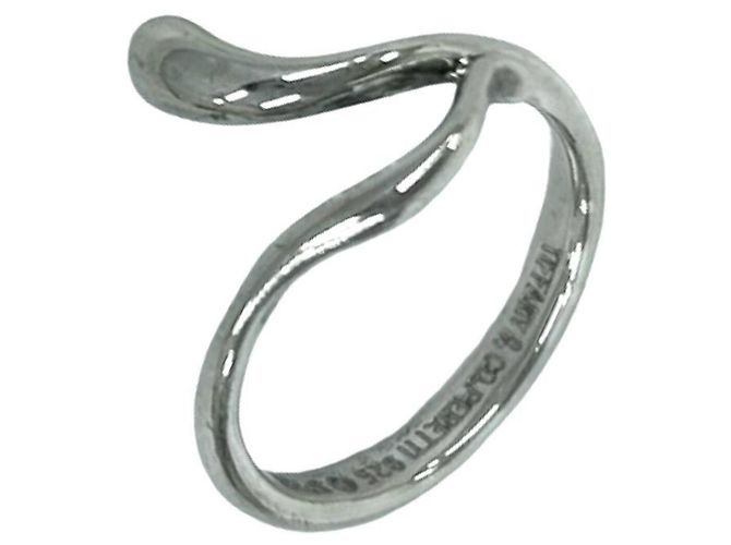 Tiffany & Co Tiffany Vintage Teardrop Band Ring Silber