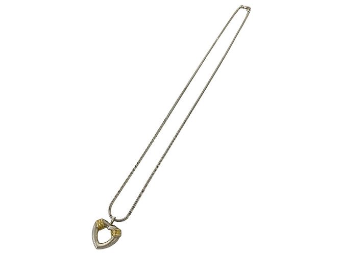 Tiffany & Co Collar Tiffany Heart Snake Chain Plata Dorado