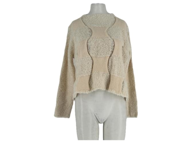 Autre Marque VAKKO Wollpullover beige