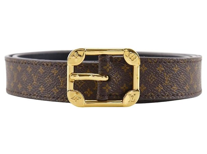 Louis Vuitton Sangle Martier Monogram Gürtel Braun