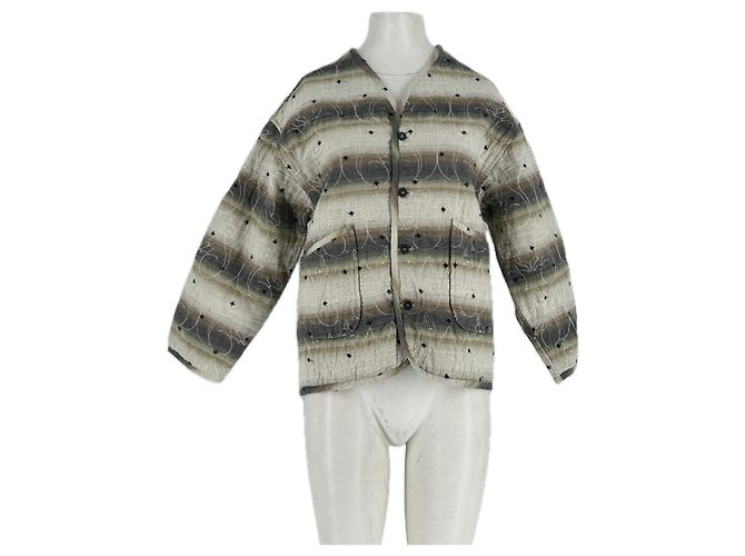 Autre Marque Casaco acolchoado BSBEE de algodão XS Multicor