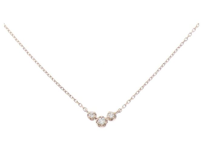 Autre Marque Collar Vendome K10 Pink Gold Diamond Rosa