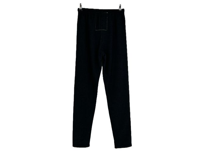 Autre Marque Pantaloni jogging neri con motivo a cuore Nero