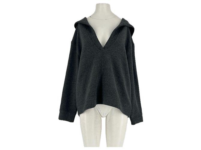 Autre Marque THE FRANKIE SHOP Pullover grau