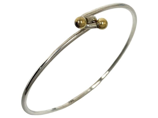 Tiffany & Co Bracciale Tiffany Vintage Hook & Eye Argento D'oro