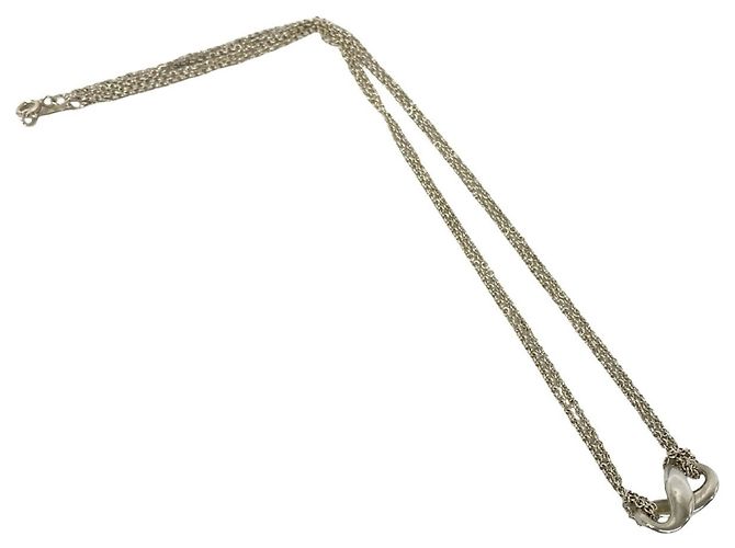 Tiffany & Co Tiffany Vintage Infinity Halskette Silber