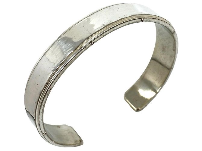 Tiffany & Co Bangles Tiffany Vintage Heavy Plain Silver Argento
