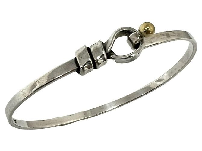 Tiffany & Co Bracciale Tiffany Vintage Hook & Eye Argento D'oro