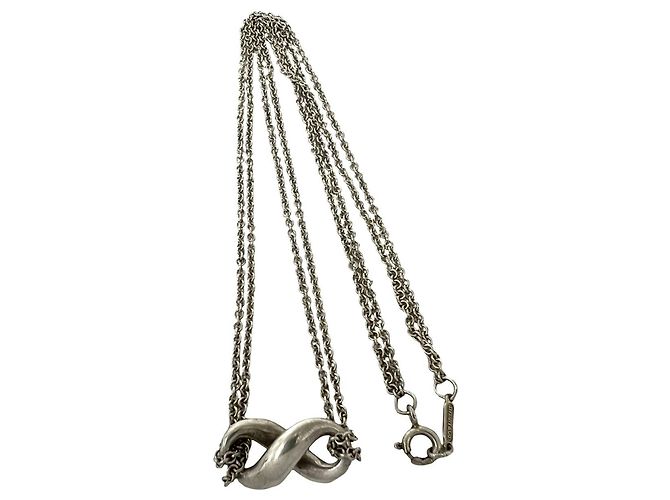 Tiffany & Co Collana Tiffany Vintage Infinity Argento
