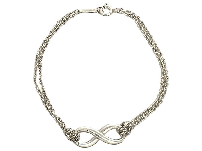 Tiffany & Co Bracciale Tiffany Vintage Infinity Argento