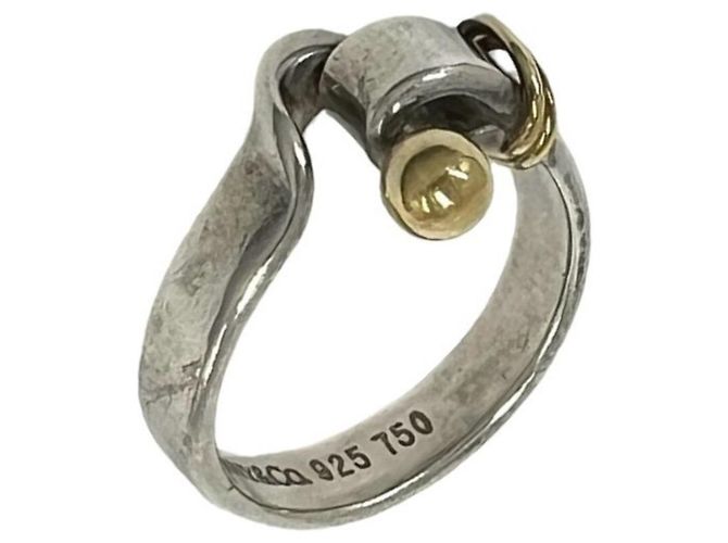 Tiffany & Co Tiffany Vintage Hook & Eye Ring Silber Golden