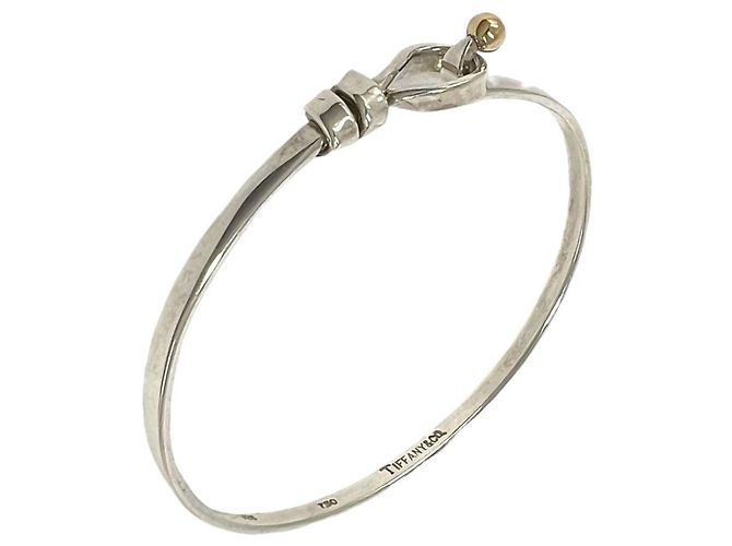 Tiffany & Co Bracciale Tiffany Vintage Hook & Eye Argento D'oro