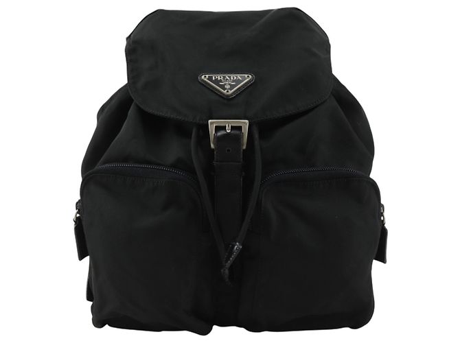 Prada Nylon Backpack in Black