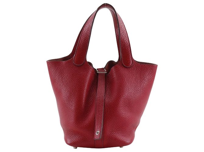 Hermès Hermes Picotin Lock 18 PM Handtasche Rot