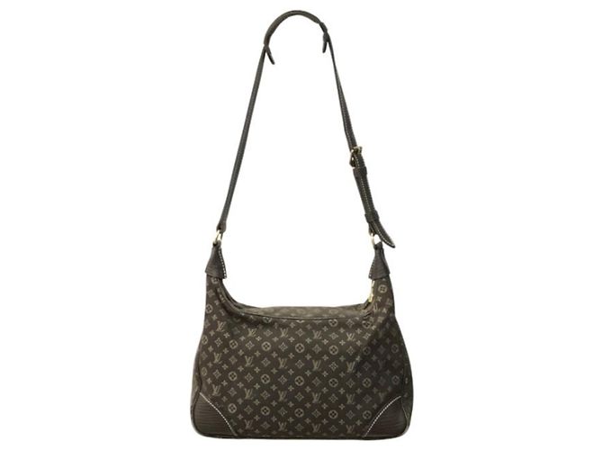 Bolsa de Ombro Louis Vuitton Monogram Mini Lin Boulogne Marrom