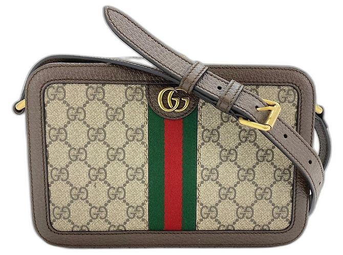 Borsa a tracolla Gucci Ophidia Beige