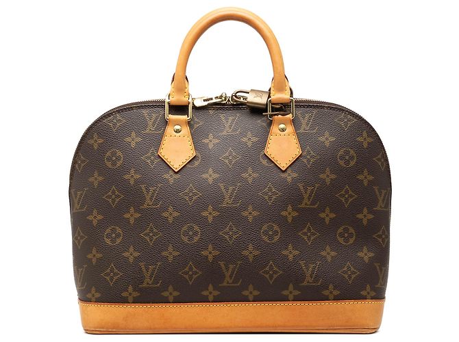 Louis Vuitton Brown Monogram Alma PM Marrone