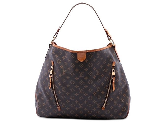 Louis Vuitton Brown Monogram Delightful GM Marrone