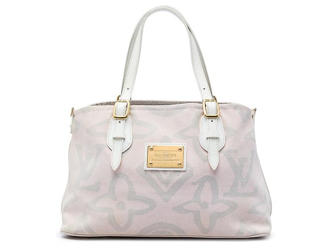 Louis Vuitton Pink Monogram Tahitienne Cabas PM Rosa