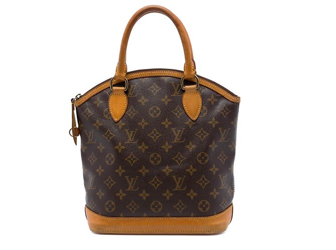 Louis Vuitton Brown Monogram Lockit PM Marron
