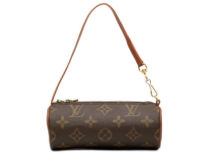 Louis Vuitton Pochette Papillon Monogram Marrón Castaño