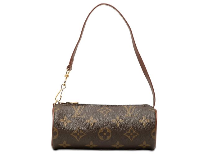 Louis Vuitton Pochette Papillon Monogram Castanho Marrom