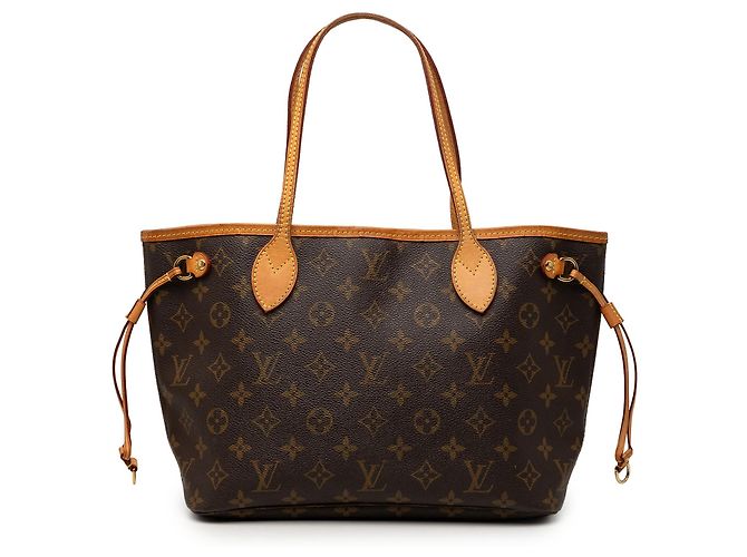 Louis Vuitton Brown Monogram Neverfull PM Marrom