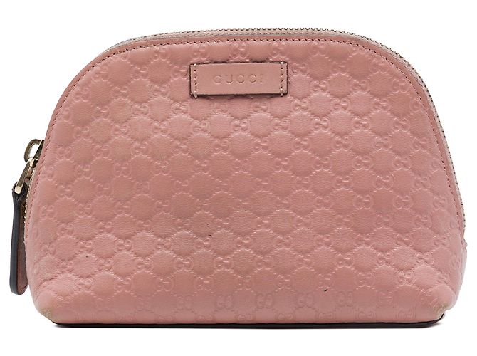 Necessaire Gucci Pink Microguccissima Rosa