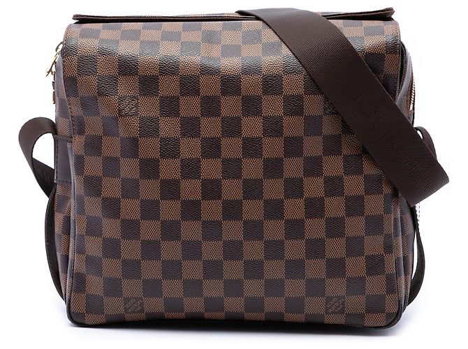 Louis Vuitton Brown Damier Ebene Naviglio Marrone