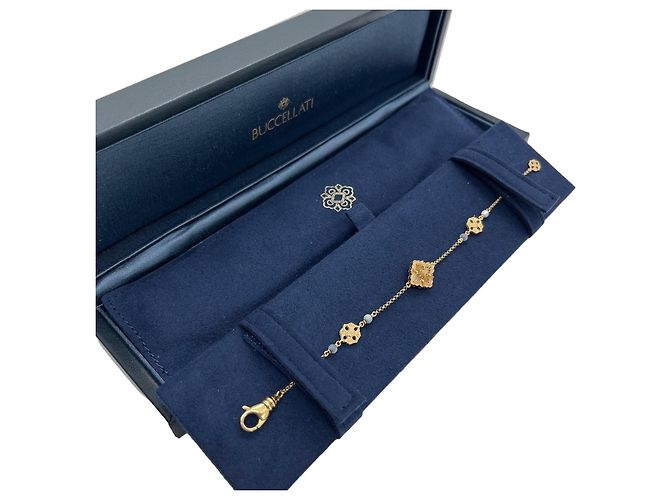 Pulseira Buccellati Opera em Madrepérola e Ouro 18K Dourado