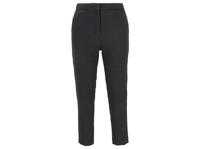 Sandro Paris Anzughose aus schwarzem Polyester