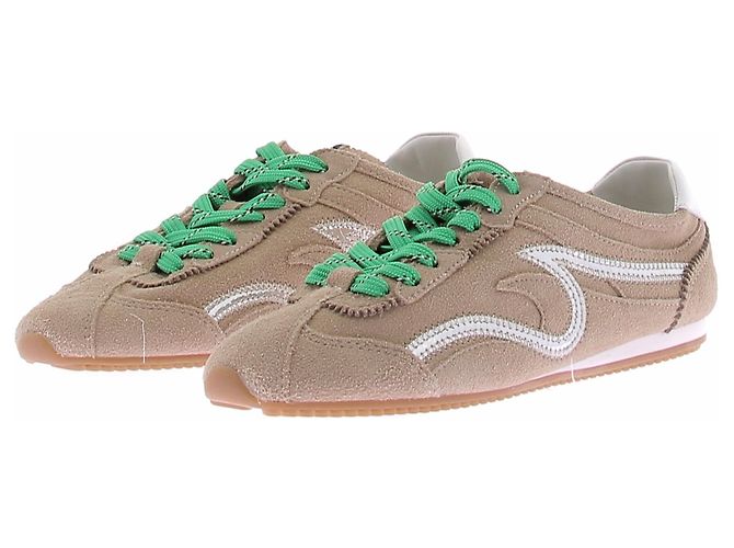 Sandro Light Wave Sneaker Leder Braun