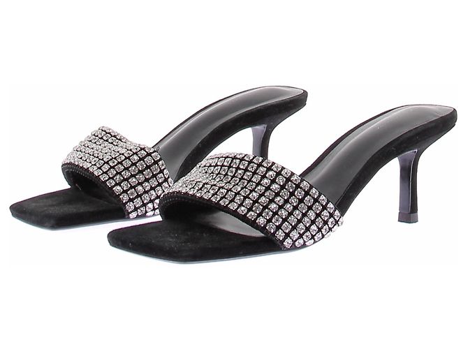 Autre Marque Sandali Amos TONY BIANCO in pelle nera Nero