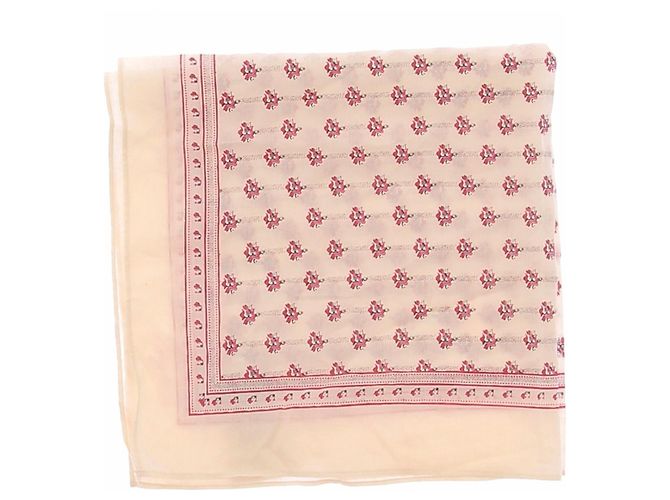 Sciarpa Gaston SéZane Beige in Cotone