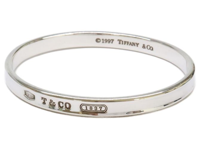 Tiffany & Co. 1837 925 Narrow Cuff Bangle Plata
