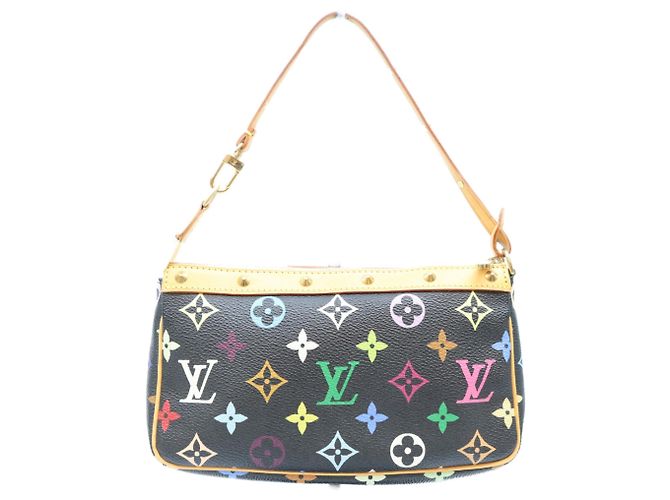 Sac à main Louis Vuitton Monogram Multicolor Pochette Accessoires Multicolore