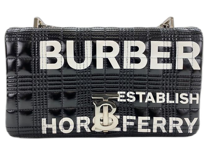 Burberry TB Roller Shoulder Bag Black