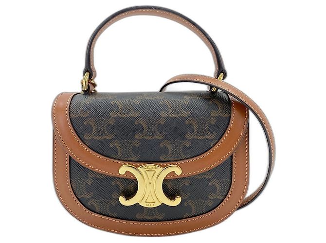 Céline Borsa a tracolla Celine Mini Buzas Claire Marrone
