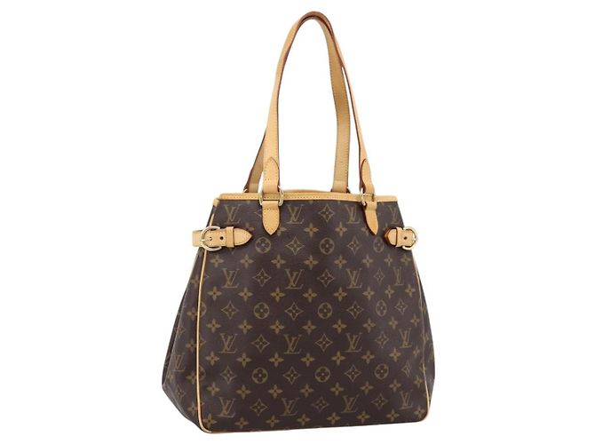 LOUIS VUITTON Monogram Batignolles Vertical Tote Bag M51153 LV Auth 198505A Monogramma