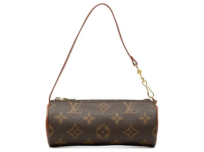 Sac à main Louis Vuitton Monogram Papillon Pochette Marron