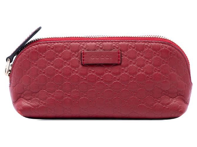 Neceser Gucci Microguccissima rojo Roja